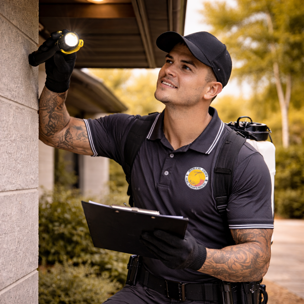 Detailed pest inspection of a Cairns property