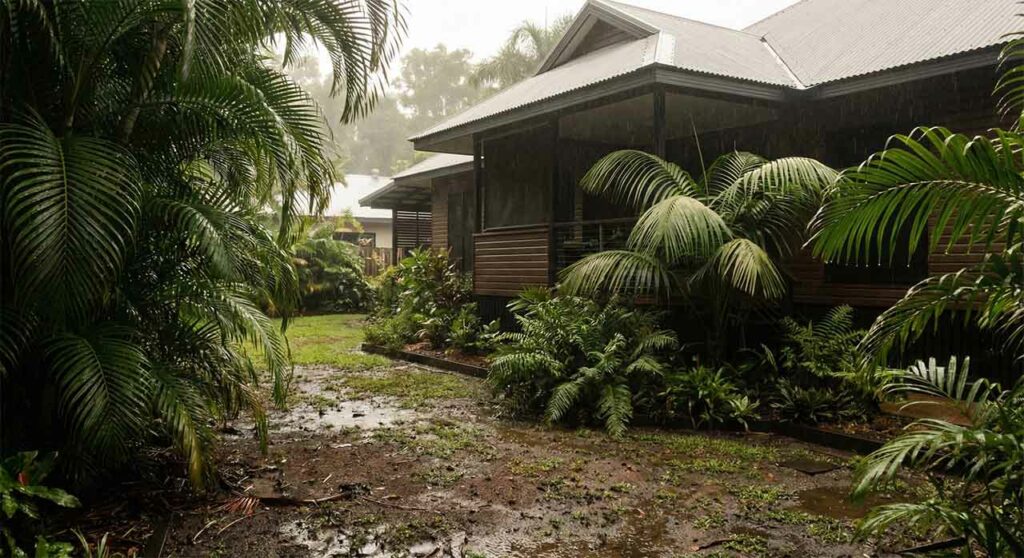 Tropical wet season conditions in Cairns creating ideal environments for pest activity